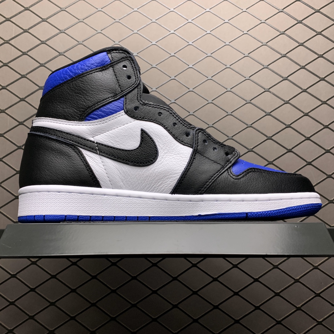 450 Air Jordan 1 ” Gae Royal ” AJ1乔1 黑蓝脚趾 555088-041