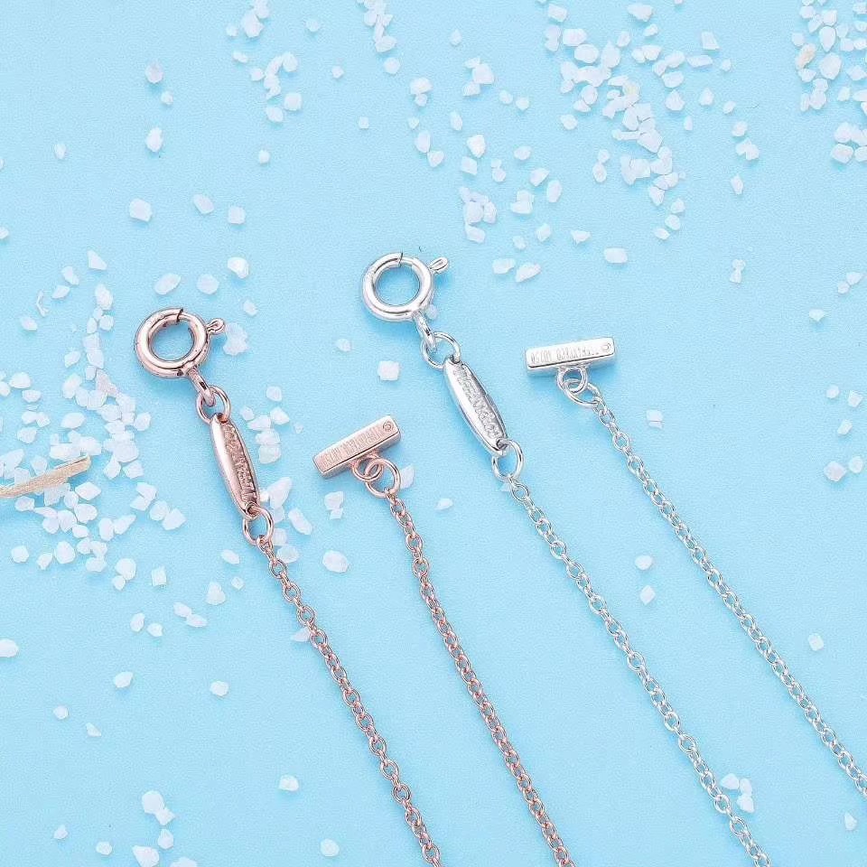 Tiffany & Co. Tiffany&Co. T 系列Smile 项链 纯银