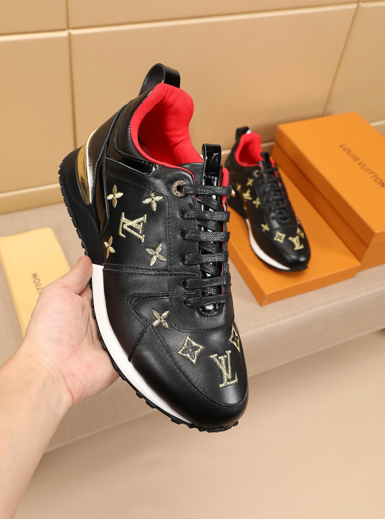 Louis Vuitton Leather Sneakers with Embroidered Monogram - Unisex Design 6 a1586530745375 1482