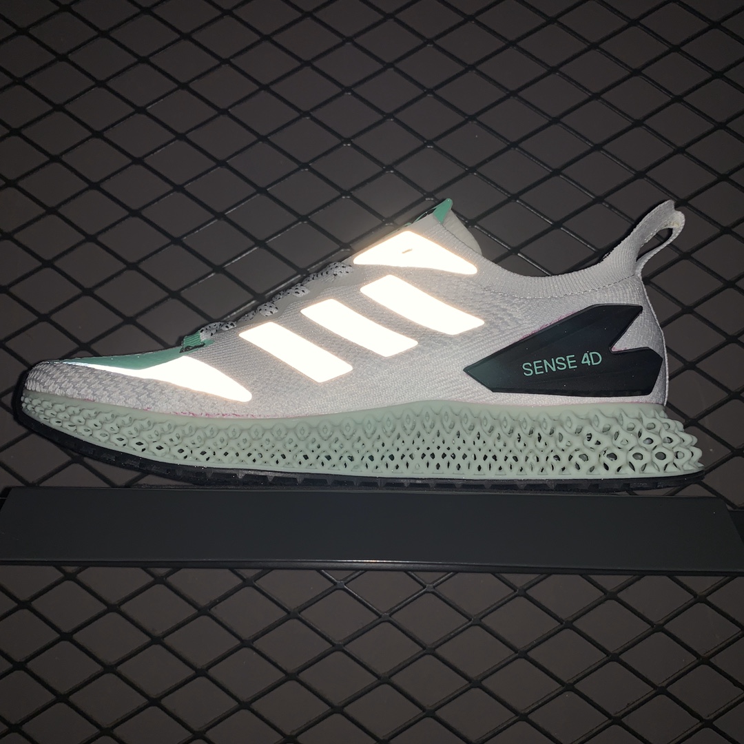300 Adidas 阿迪达斯 Sense 4D打印 科技高端跑步鞋 FW7092