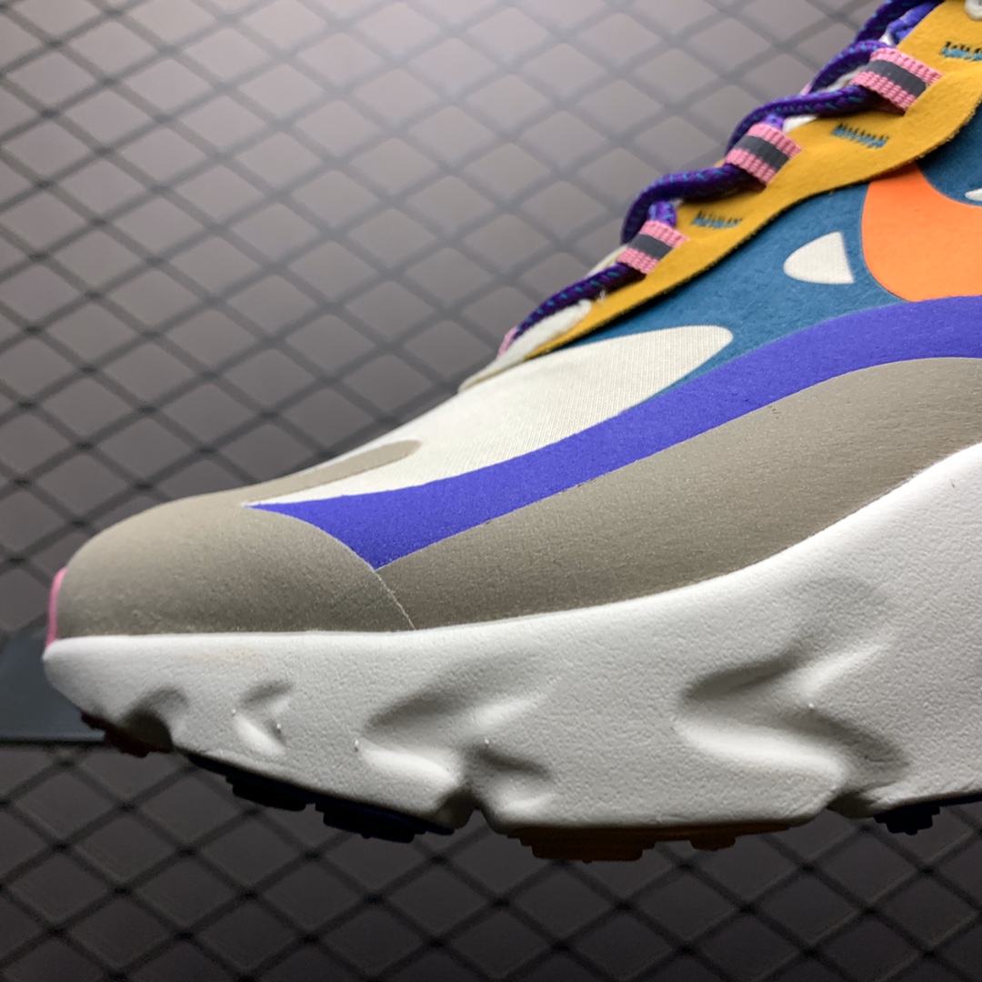 190 Nike Max 270 React 混合科技半掌气垫跑步鞋 CU3014-181