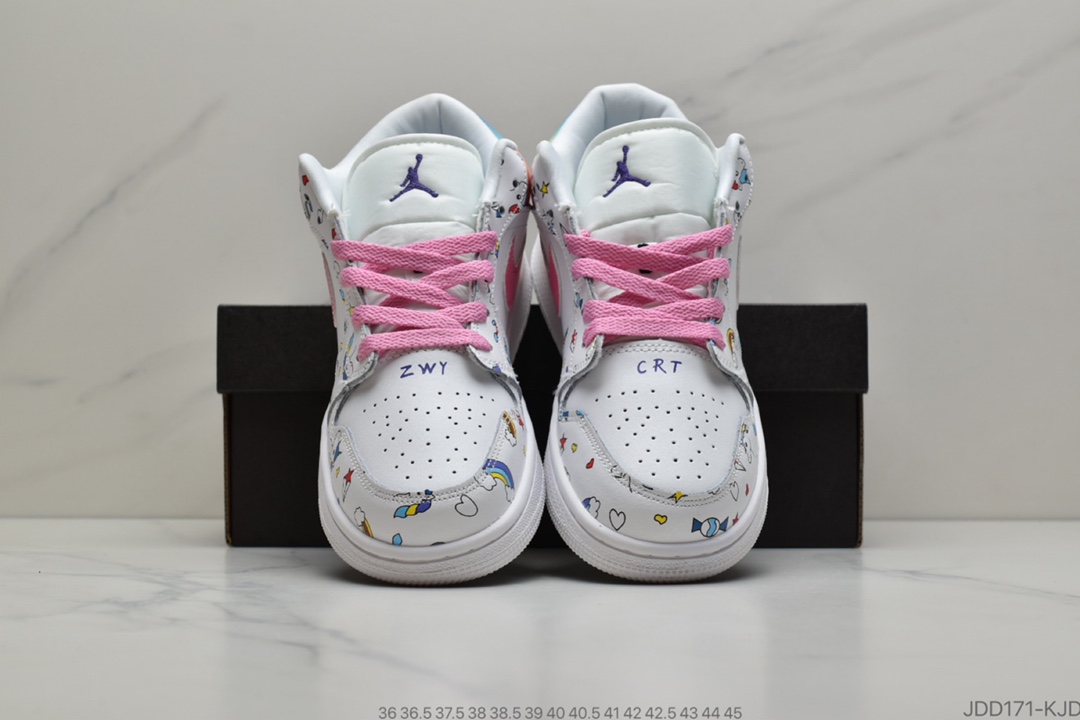 110 Nike Air Jordan 1 AJ1 Low 耐克乔丹1代乔1代低帮帮百搭休闲文化篮球鞋