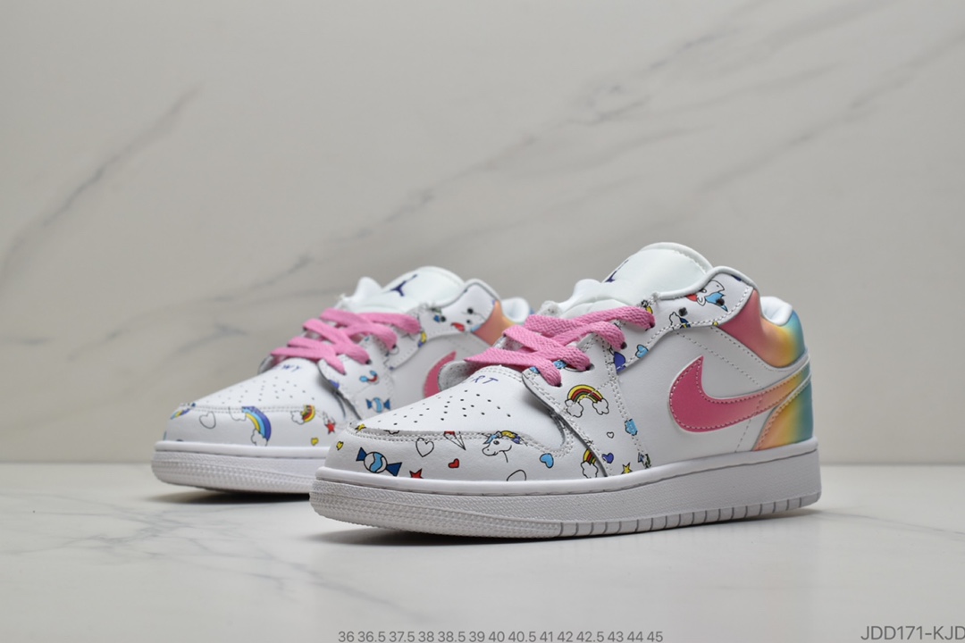 110 Nike Air Jordan 1 AJ1 Low 耐克乔丹1代乔1代低帮帮百搭休闲文化篮球鞋