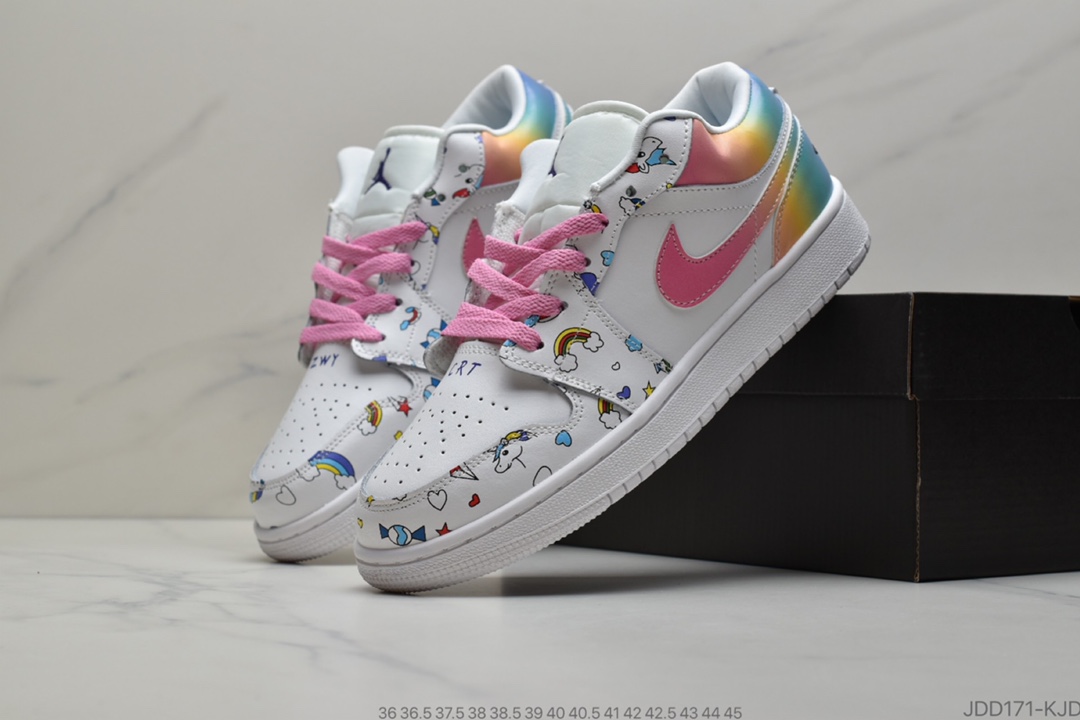 110 Nike Air Jordan 1 AJ1 Low 耐克乔丹1代乔1代低帮帮百搭休闲文化篮球鞋