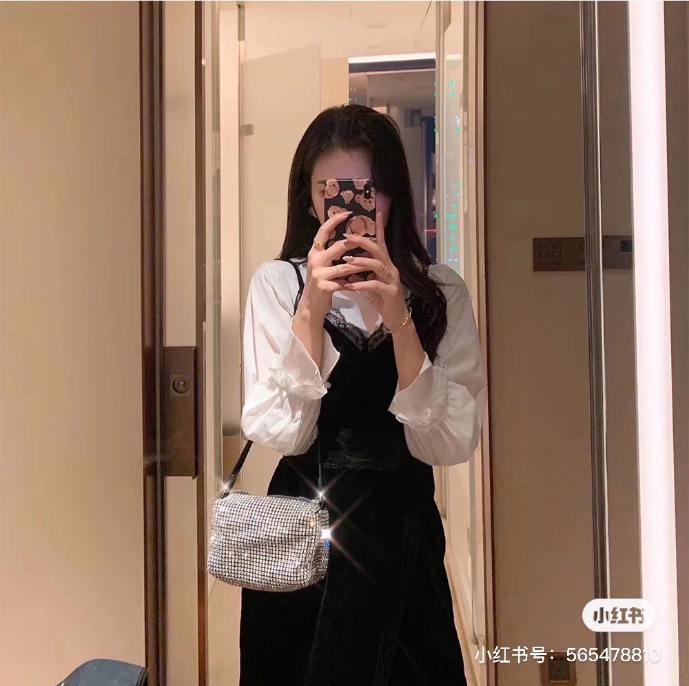 Alexander Wang rhinestone shoulder bag, designed for underarm shoulder - Bag 8