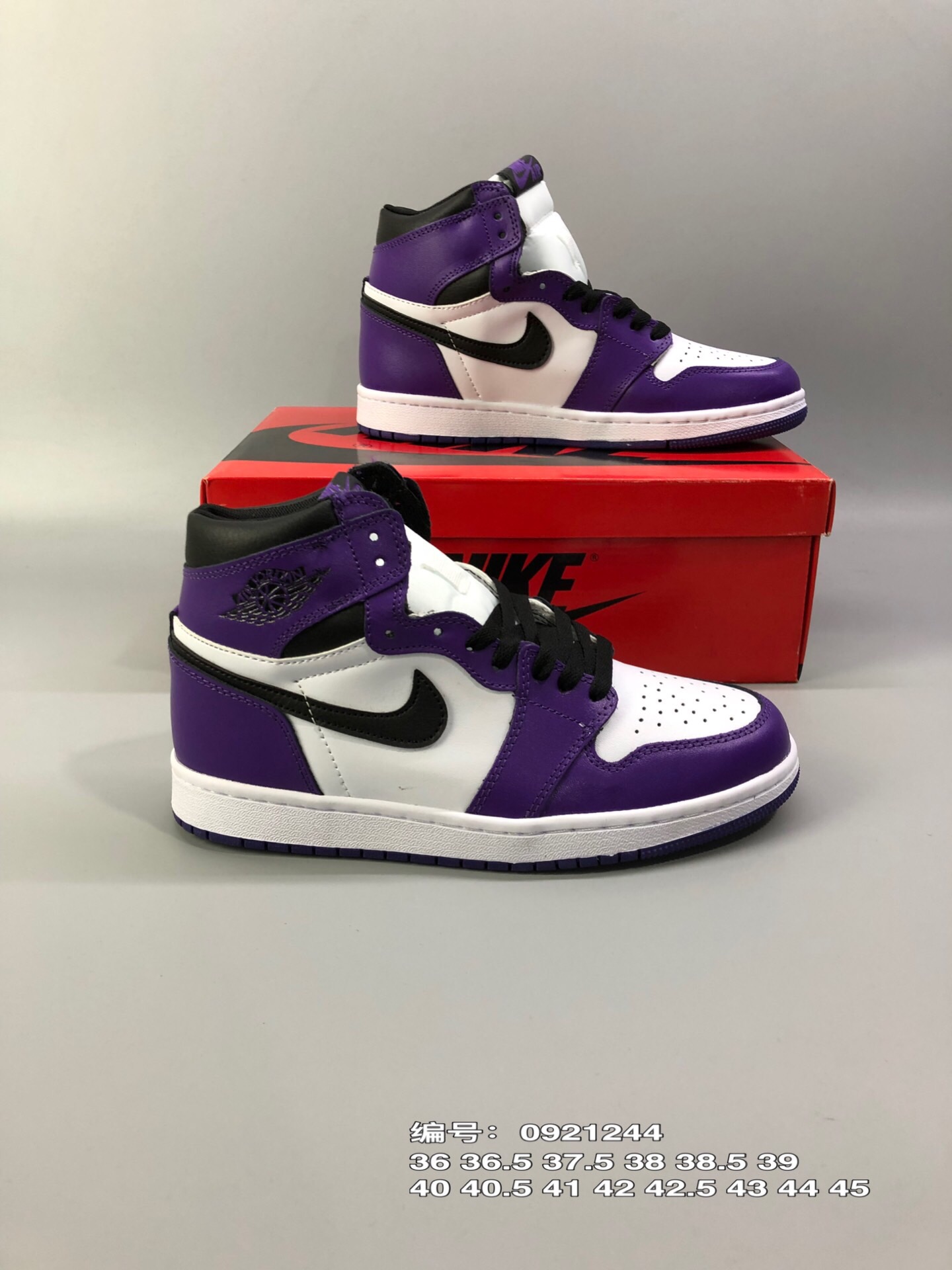130 AJ乔丹AIR JORDAN 1 Mid AJ1高帮篮球鞋