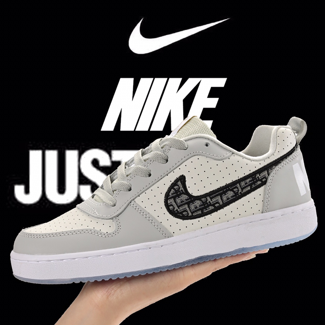 合集图 130 耐克/Nike Court Borougu Air Jordan 迪奥 Diro 联名款 1 乔1 乔丹一代 AJ1 低帮系带 CU2983