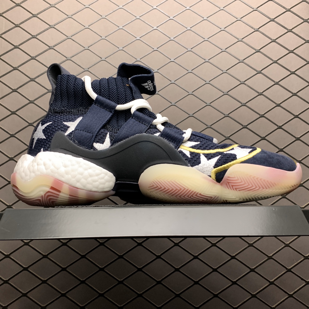 280 Adidas 阿迪达斯 Crazy BYW 天足 高帮袜套式篮球鞋 EE9058