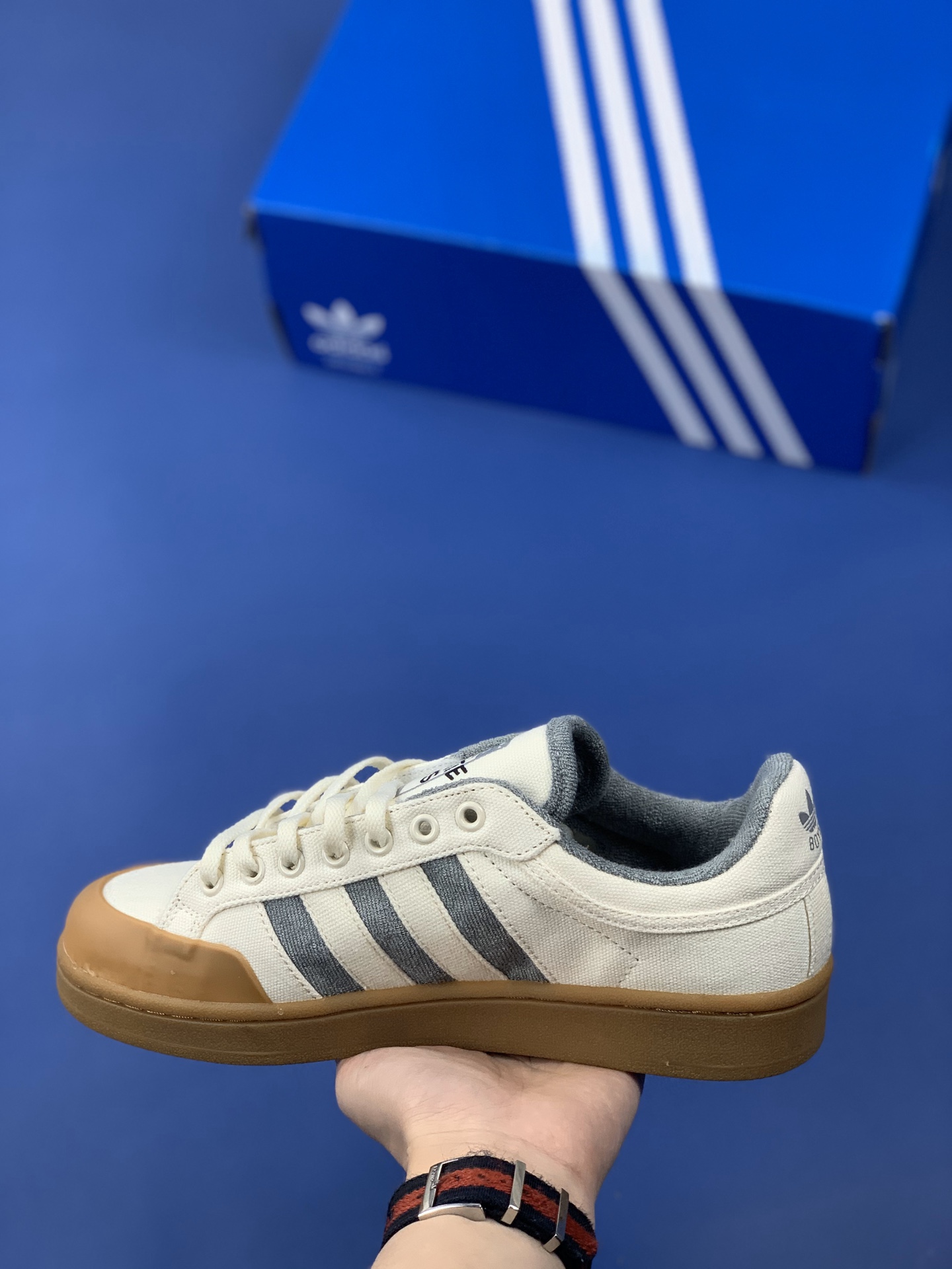 120 公司级 阿迪达斯官方新品 Adidas OROP STEP 三叶草 鹿晗吴亦凡明星同款 经典潮流休闲鞋 VF56
