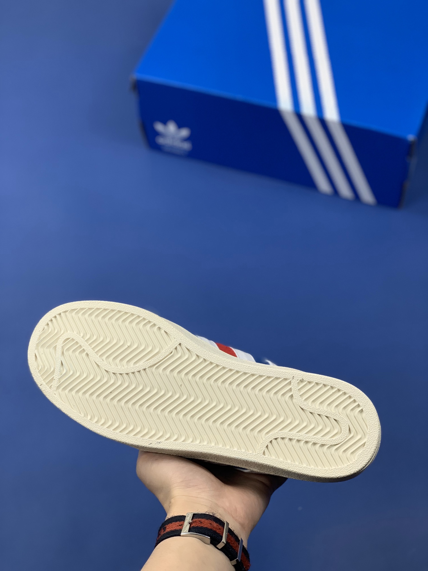 120 公司级  阿迪达斯官方新品 Adidas OROP STEP 三叶草 鹿晗吴亦凡明星同款 经典潮流休闲鞋 VF56