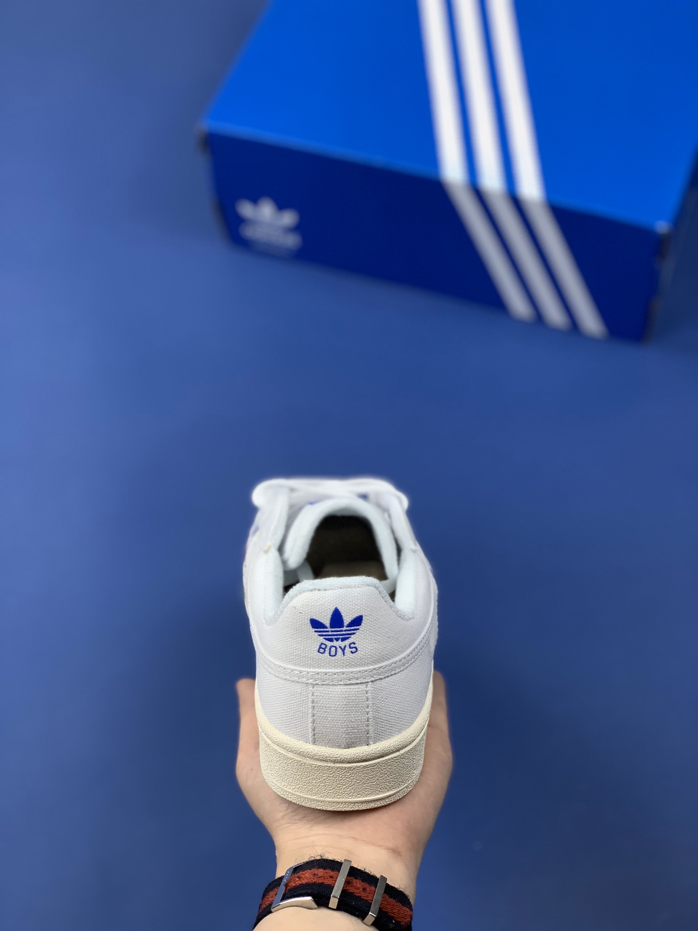 120 公司级  阿迪达斯官方新品 Adidas OROP STEP 三叶草 鹿晗吴亦凡明星同款 经典潮流休闲鞋 VF56