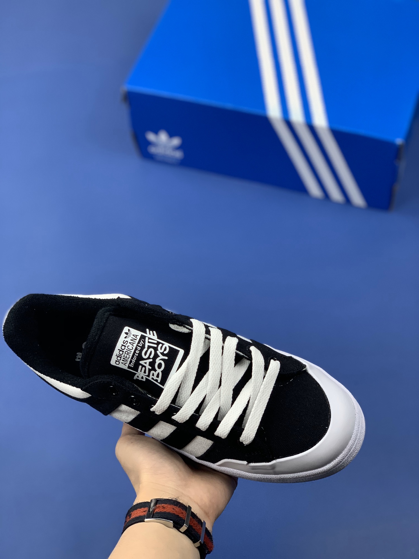 120 公司级  阿迪达斯官方新品 Adidas OROP STEP 三叶草 鹿晗吴亦凡明星同款 经典潮流休闲鞋 VF56