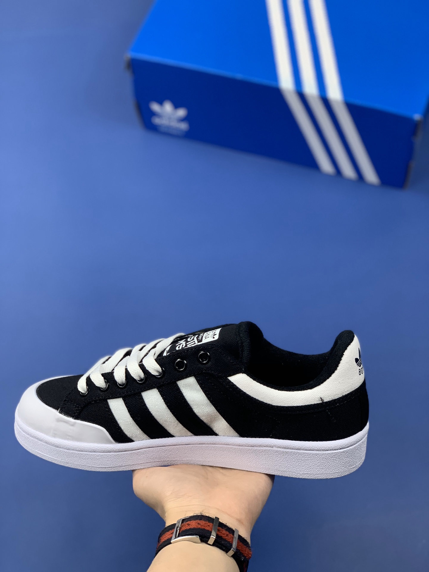 120 公司级  阿迪达斯官方新品 Adidas OROP STEP 三叶草 鹿晗吴亦凡明星同款 经典潮流休闲鞋 VF56