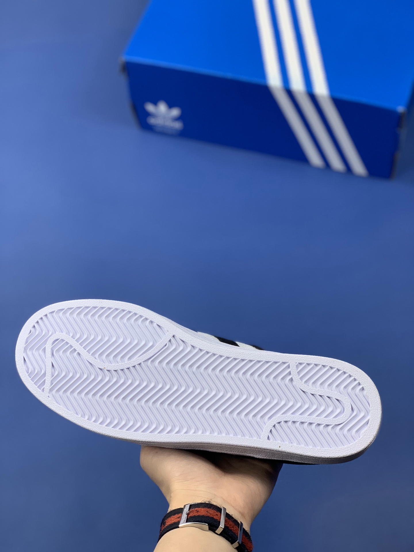 120 公司级  阿迪达斯官方新品 Adidas OROP STEP 三叶草 鹿晗吴亦凡明星同款 经典潮流休闲鞋 VF56