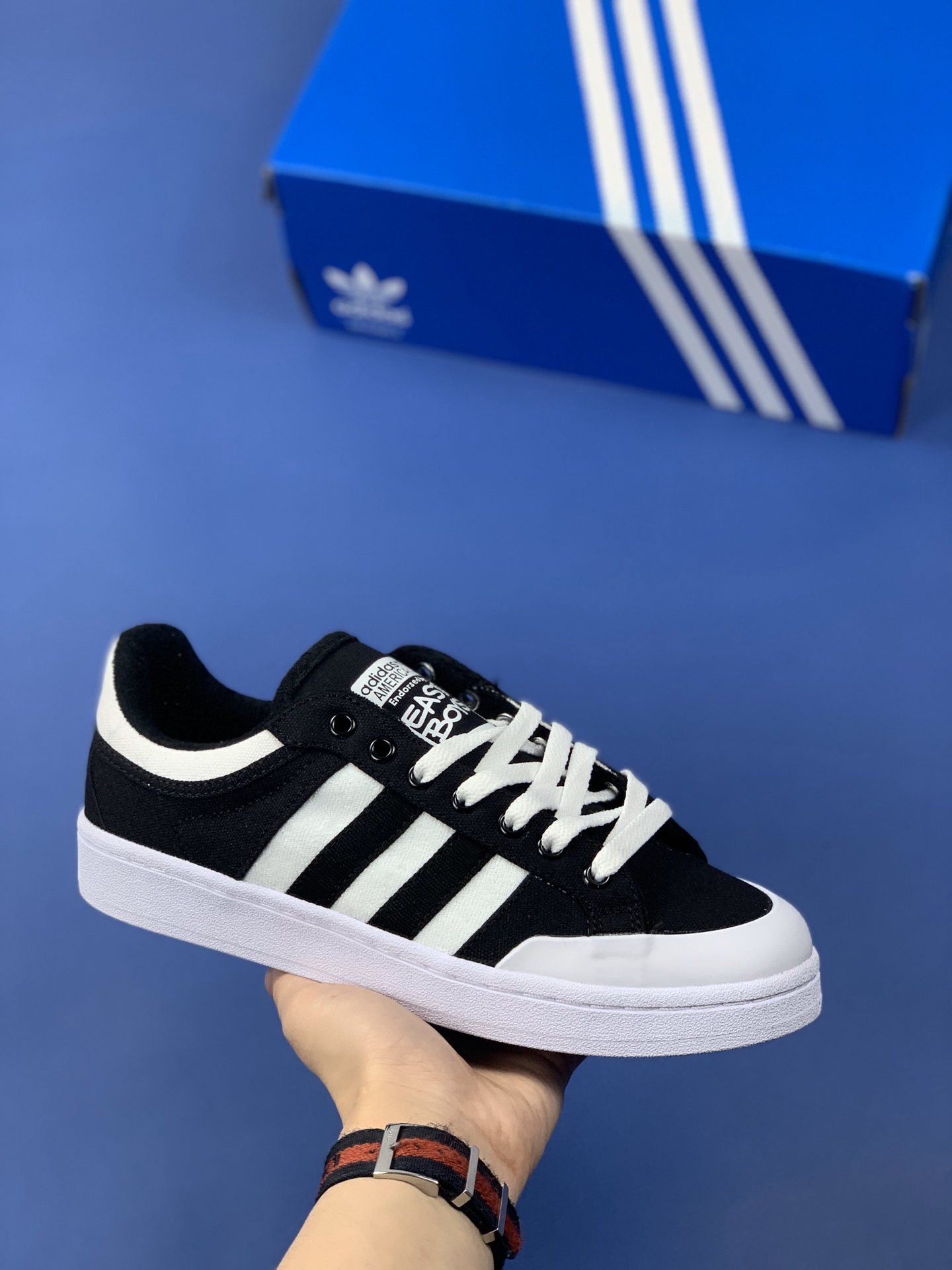 120 公司级  阿迪达斯官方新品 Adidas OROP STEP 三叶草 鹿晗吴亦凡明星同款 经典潮流休闲鞋 VF56