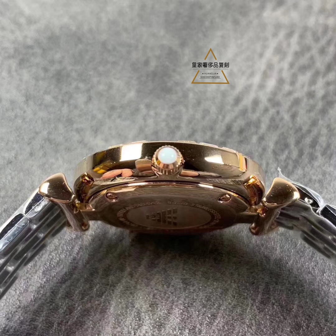 Armani 阿玛尼AR11293满天星 AR11294，原裝机芯9T表带：76粒.表面：338粒