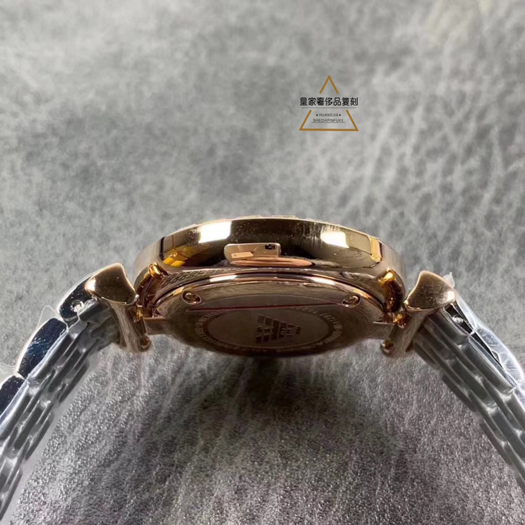 Armani 阿玛尼AR11293满天星 AR11294，原裝机芯9T表带：76粒.表面：338粒