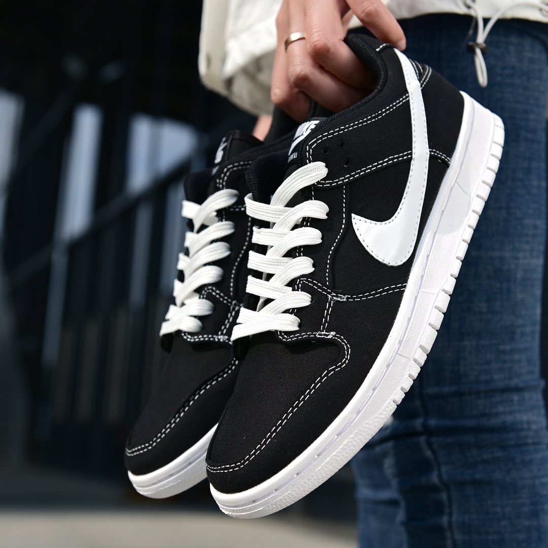 合集新款帆布 120 真标半码 Nike Dunk SB Low Tokyo 低帮限定休闲帆布板鞋