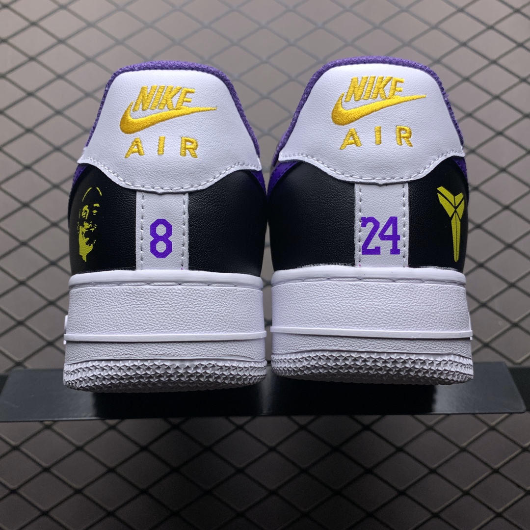 220 价格调整 Nike Air Force 1 x Kobe 科比纪念版 空军一号低帮运动休闲板鞋 KB8626-024