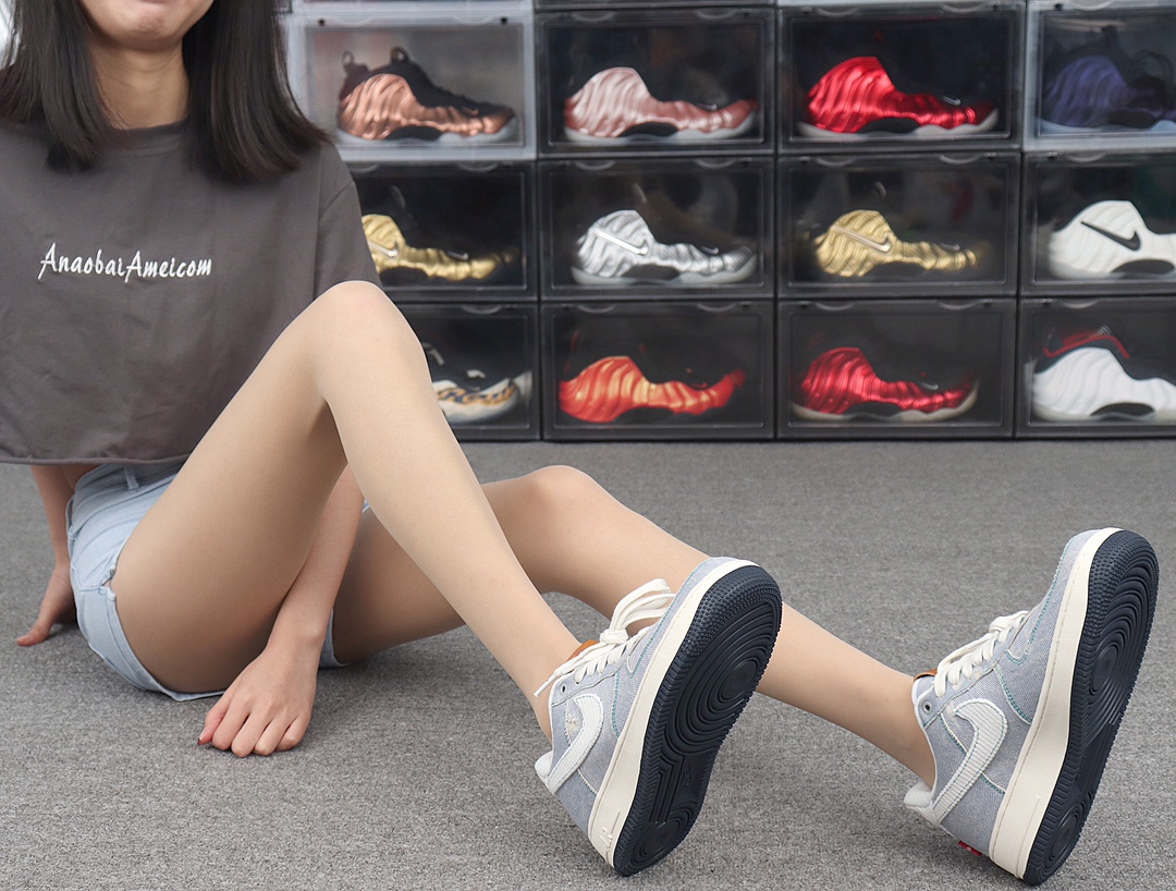 260 Levi's x Air Force 1 李维斯空军联名 CI5766-994 破洞牛仔 真标原盒