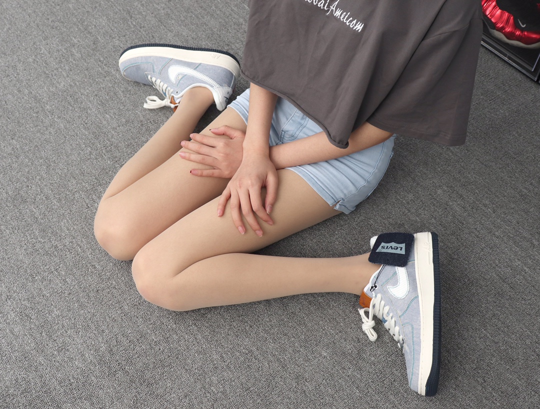 260 Levi's x Air Force 1 李维斯空军联名 CI5766-994 破洞牛仔 真标原盒