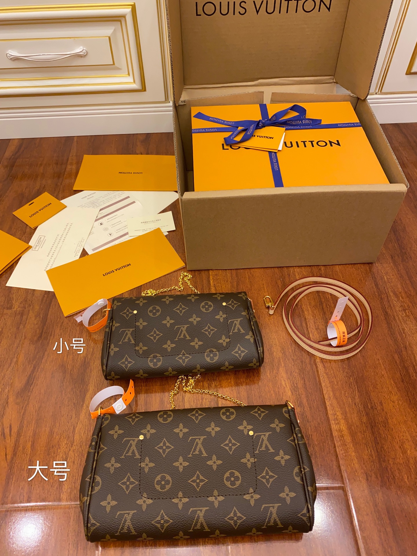 Louis Vuitton LV Favorite老花翻盖链条包单肩斜挎包M40718