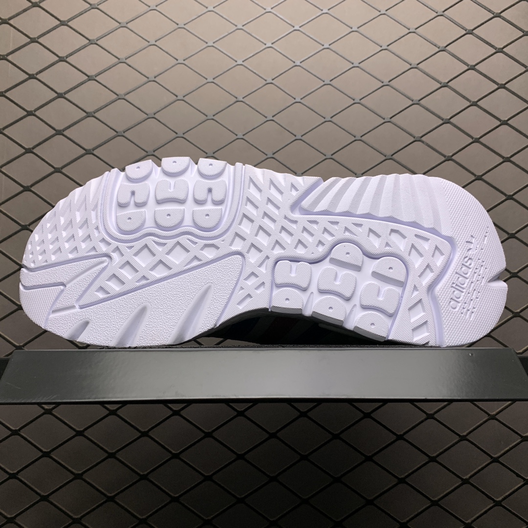 220  Adidas 阿迪达斯 Nite Jogger Boost 夜行者真爆大底复古跑鞋 FV3586