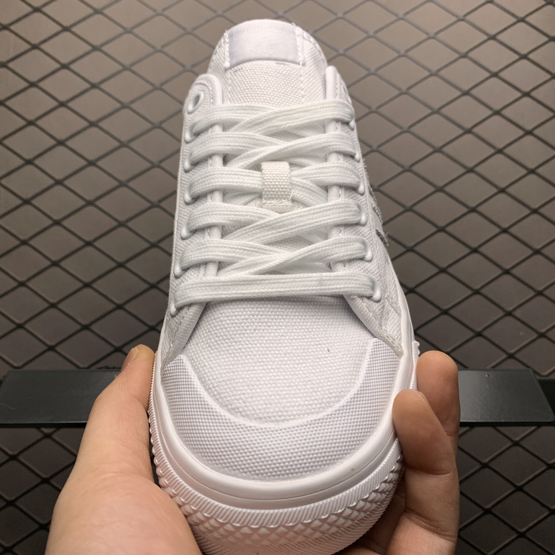 100 福利特价 Adidas 阿迪达斯 Nizza 低帮校园休闲帆布板鞋 BZ0496