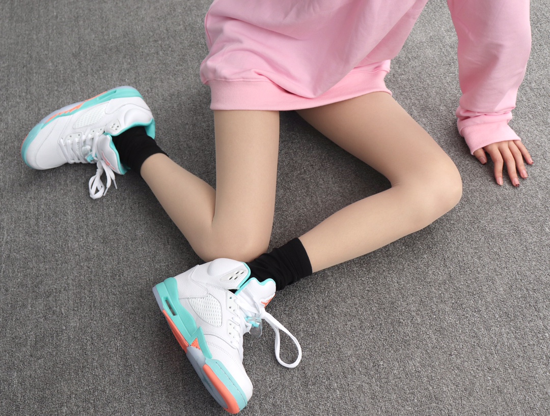 330 Nike Air Jordan 5 440892-100“Light Aqua”白湖蓝 YH版本 3M反光鞋舌AJ5