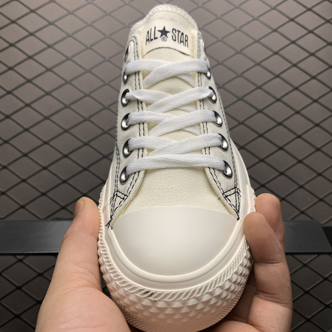 140 Converse 匡威 All star stltchlnng hi 车缝线限定款 帆布低帮休闲板鞋