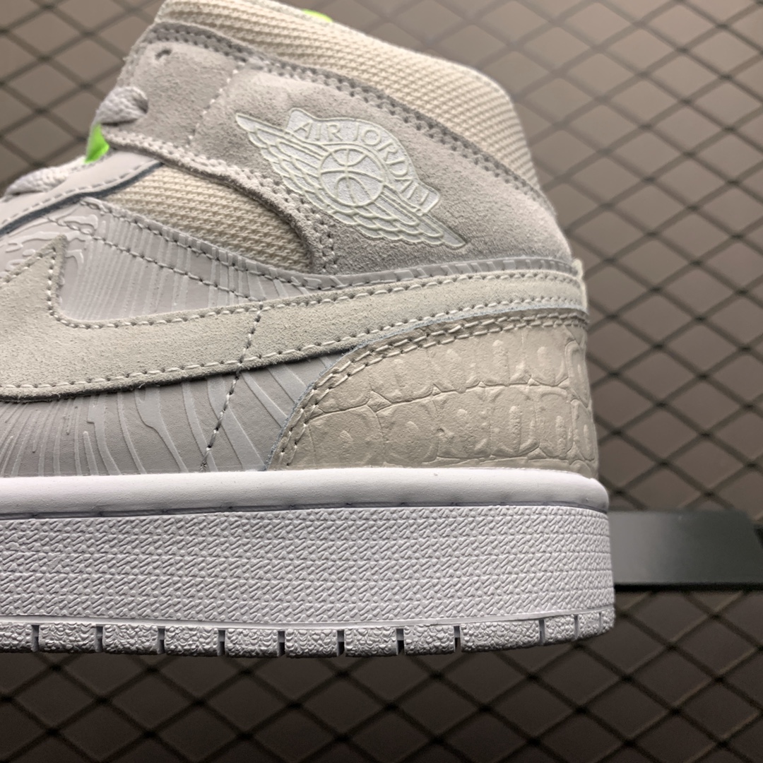 260 Air Jordan 1 MID AJ1乔1中帮文化休闲运动板鞋 CV3018-001