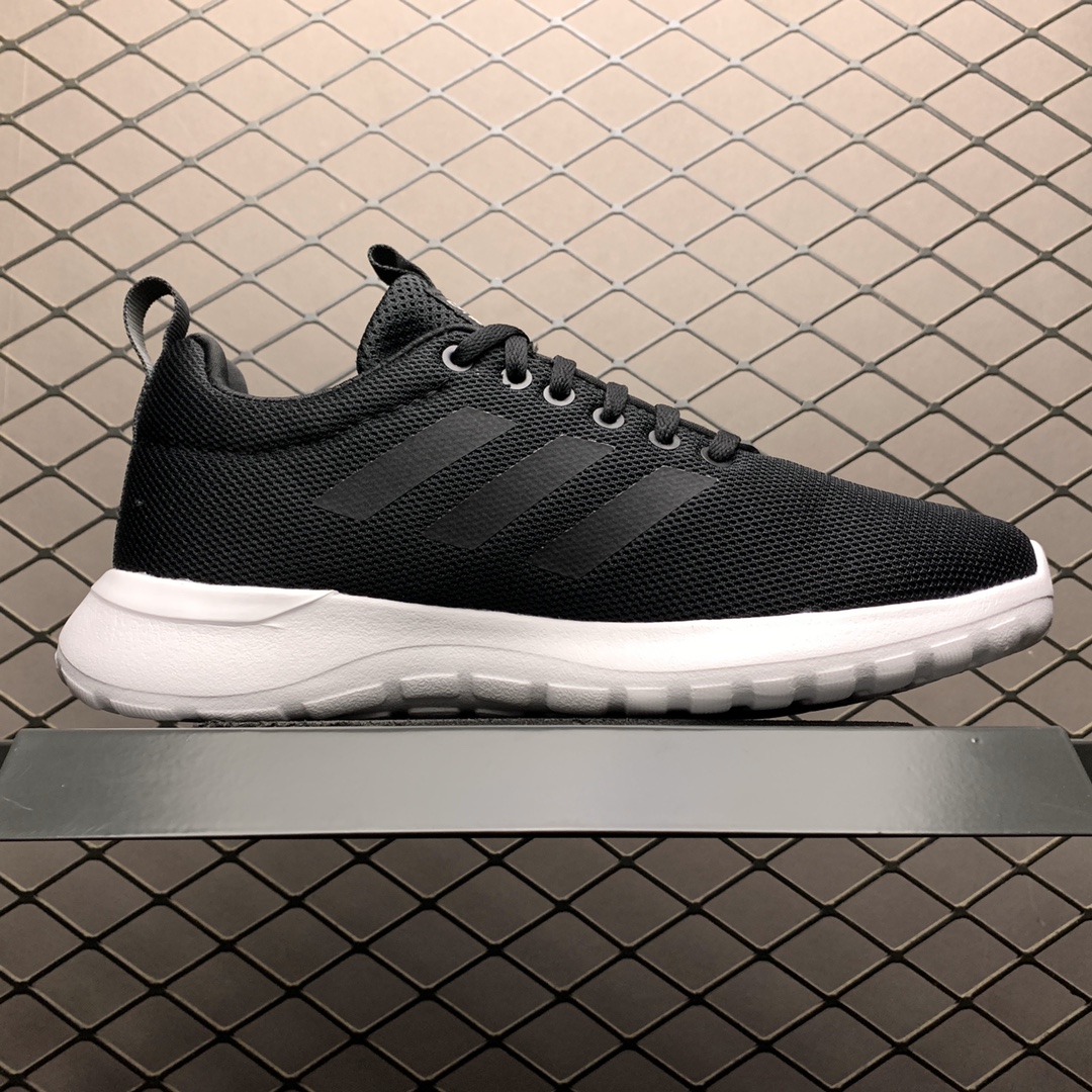 140 Adidas 阿迪达斯 NEO Lite Racer Cln BB6896 网面透气超轻休闲鞋