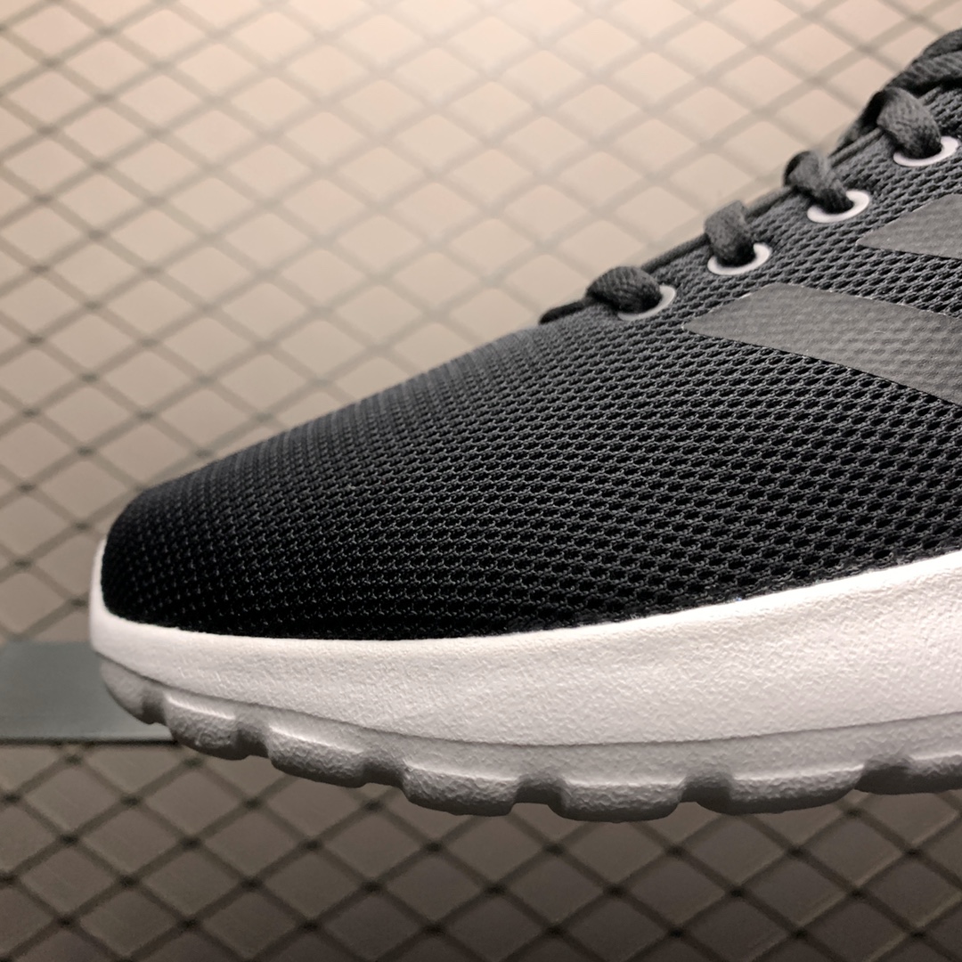 140 Adidas 阿迪达斯 NEO Lite Racer Cln BB6896 网面透气超轻休闲鞋