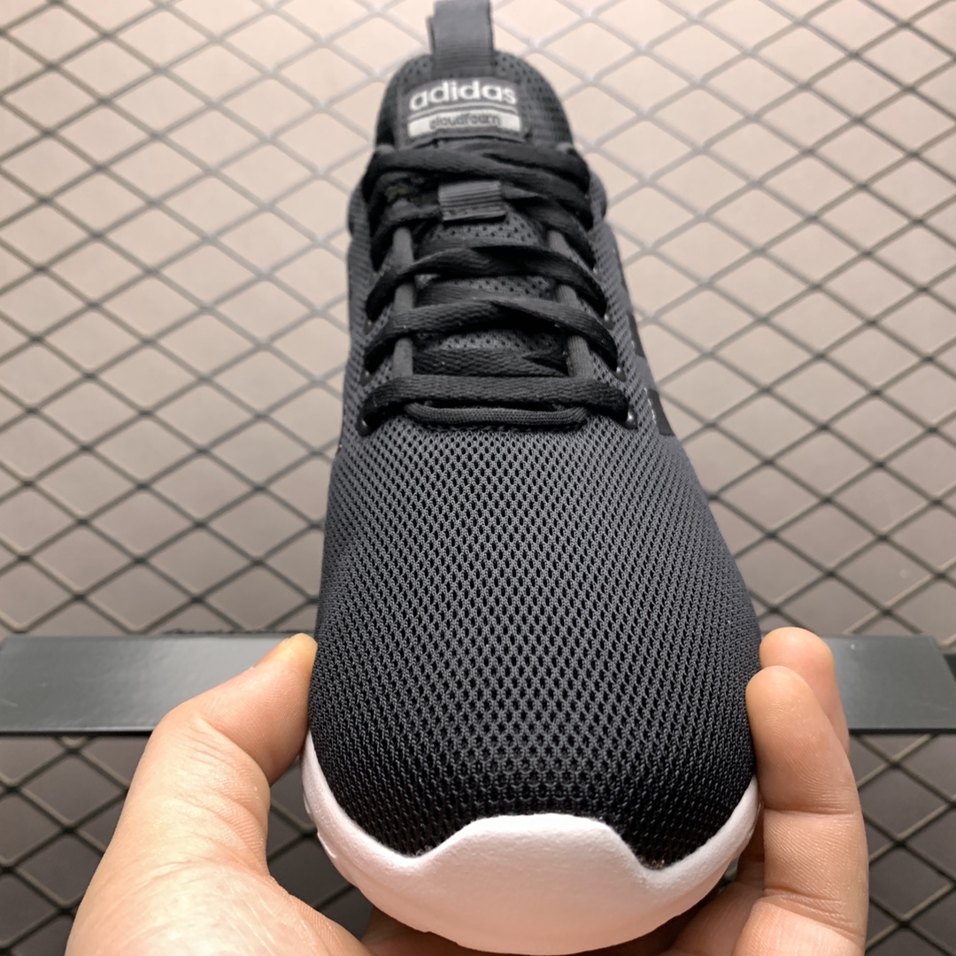 140 Adidas 阿迪达斯 NEO Lite Racer Cln BB6896 网面透气超轻休闲鞋