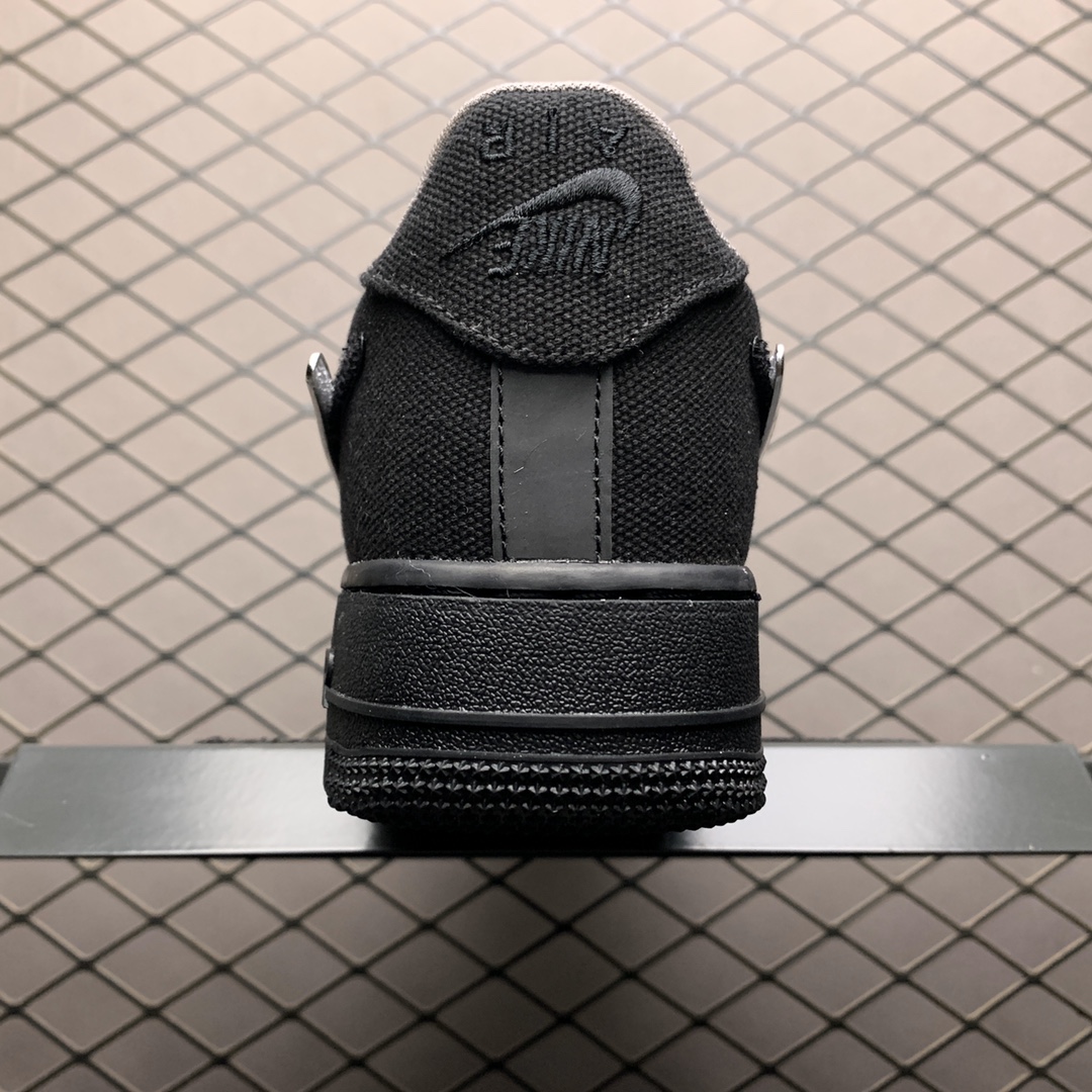 240 新版本 Travis Scott x Nike Air Force 1 AF1 AQ4211-001 TS超限量联名 空军一号低帮休闲运动板鞋
