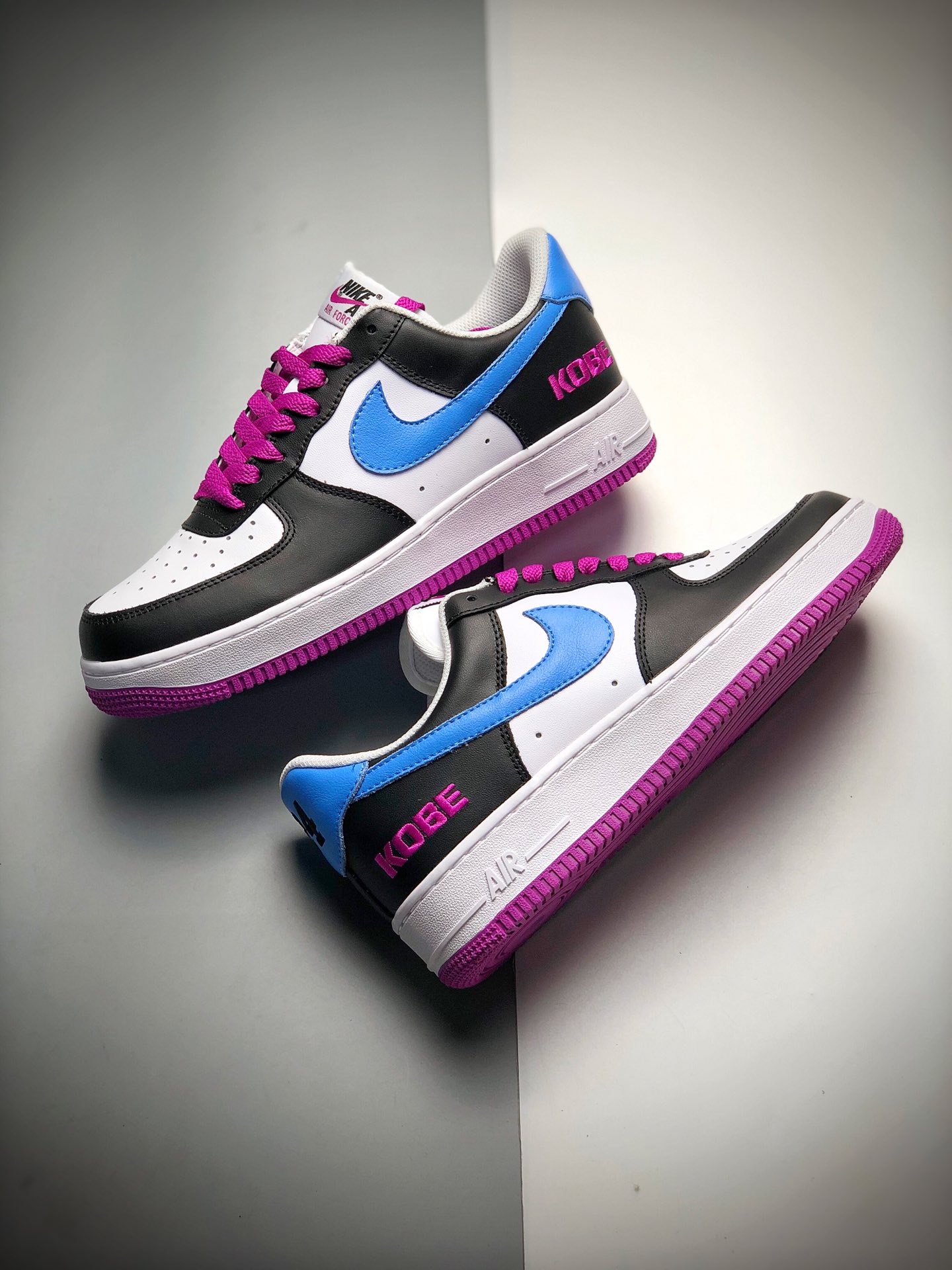 220 Nike Air Force 1 x Kobe 科比纪念版 空军一号低帮运动休闲板鞋 AQ8741-608