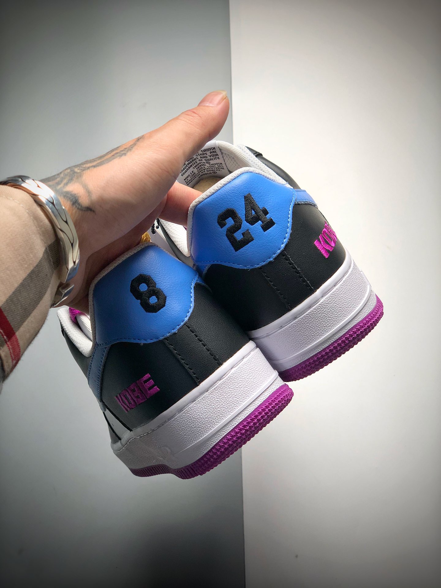 220 Nike Air Force 1 x Kobe 科比纪念版 空军一号低帮运动休闲板鞋 AQ8741-608