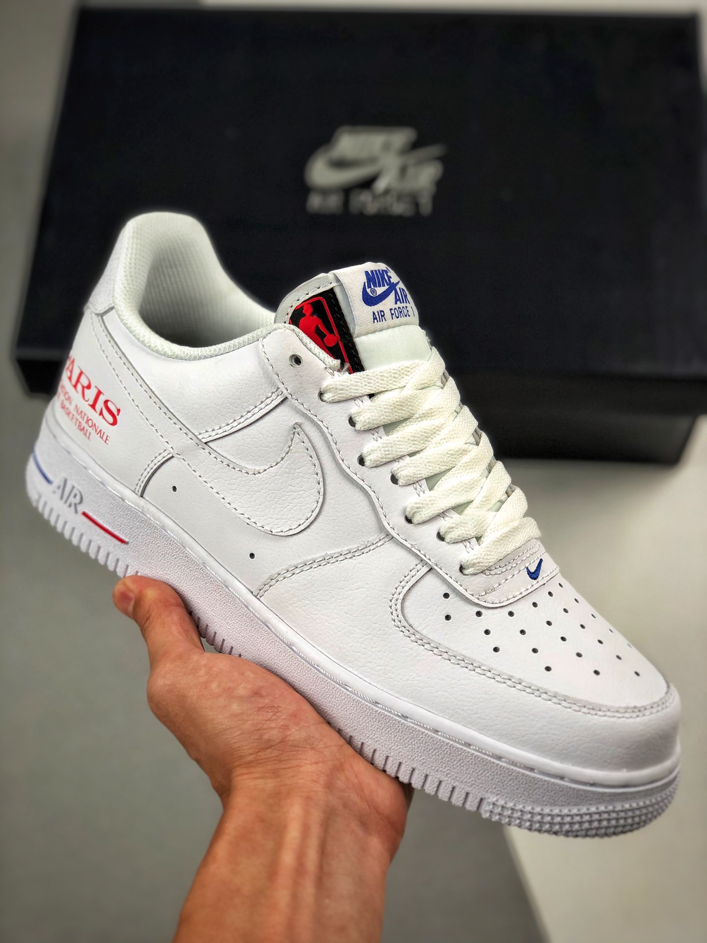 Doble 11 gran lanzamiento, precio especial de beneficios 💥 Air Force 1 "NBA Paris" edición especial del part…
