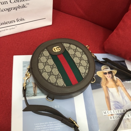 Gucci Ophidia Petit Sac Rond Bandoulière en Toile GG Suprême Vintage 1 Gucci Ophidia Petit Sac Rond Bandoulière en Toile GG Suprême Vintage