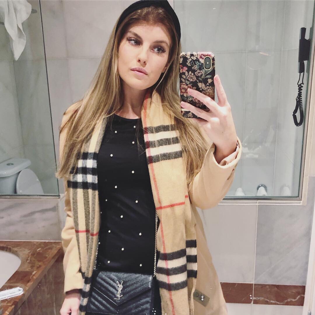 Saint laurent Ysl woc19小号信封包 393953黑色银扣