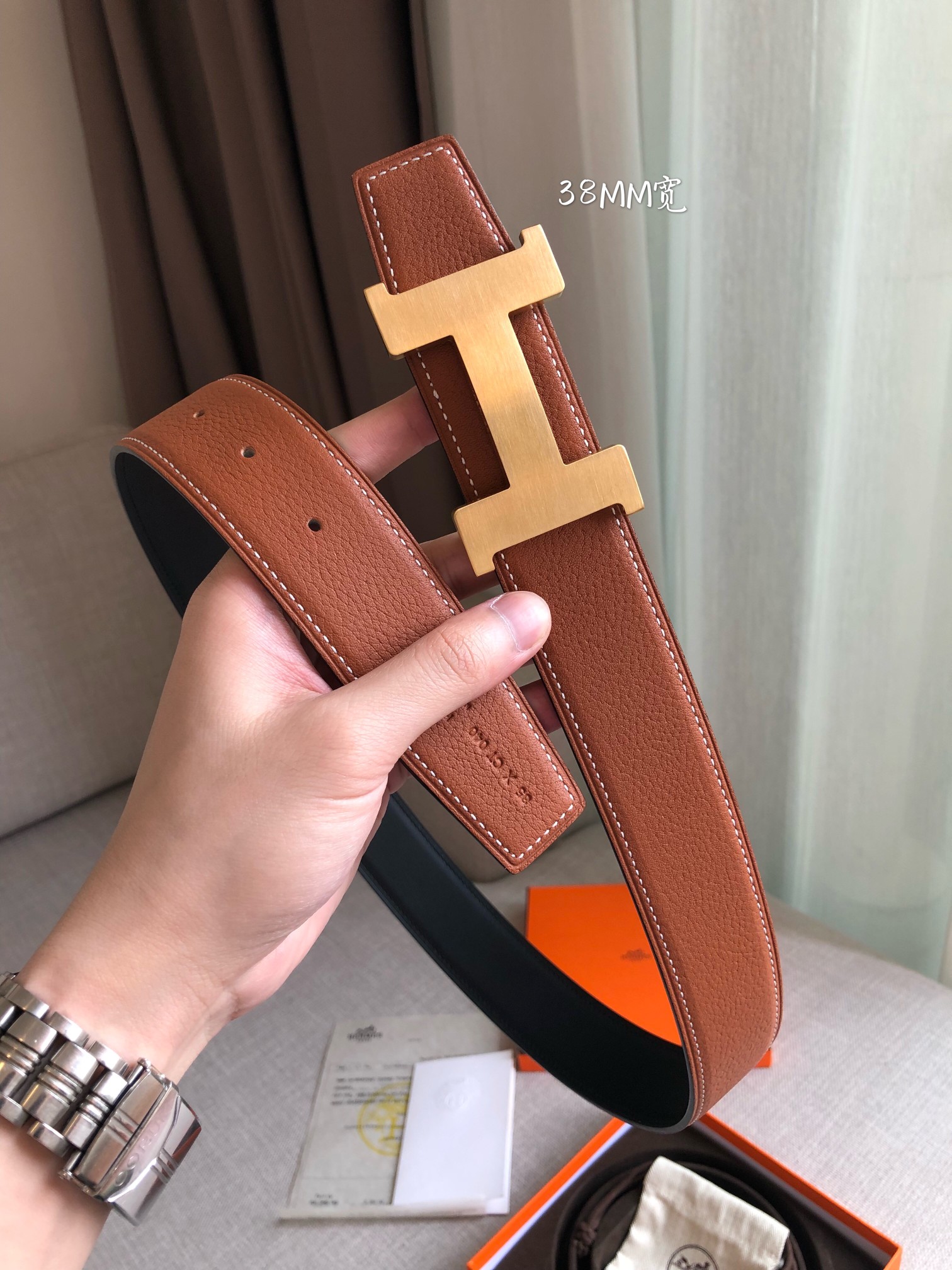 Hermes.爱马仕官网同步宽度38