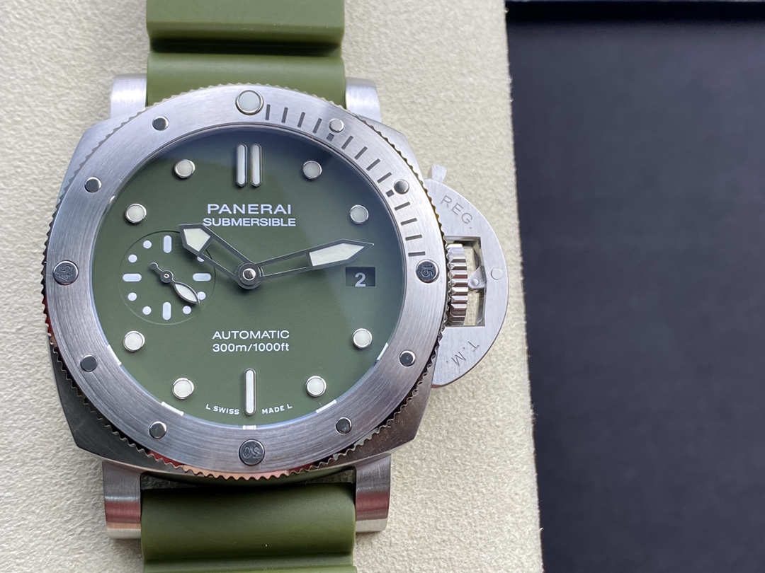 Panerai Relógio Verde Unissexo PAM01055