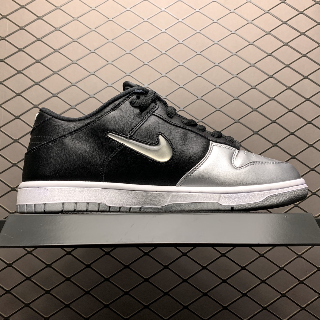 160 Supreme X Nike SB Dunk Low 黑银配色 CK3480-001