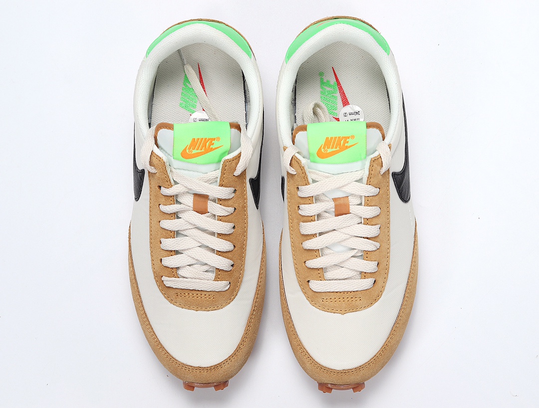 150 Nike Daybreak SP 复古华夫休闲跑步鞋 CK2351-700 白黑 卡其