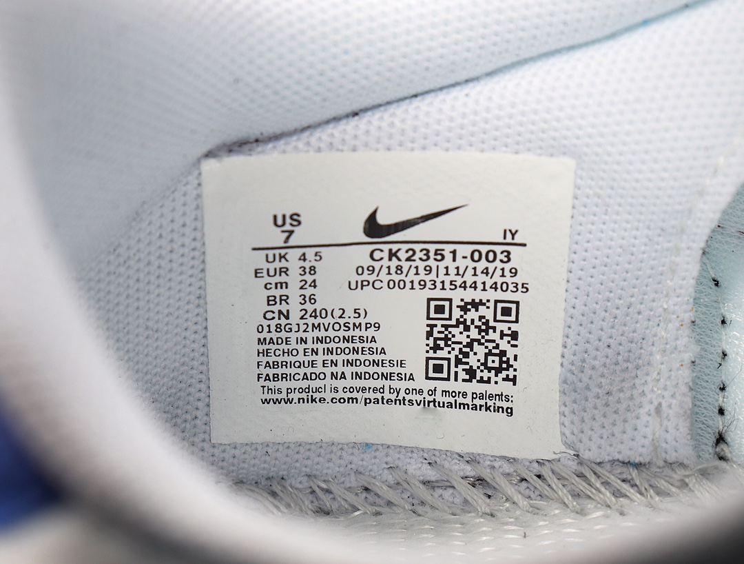 150 Nike Daybreak SP 复古华夫休闲跑步鞋 CK2351-003 黑白蓝红