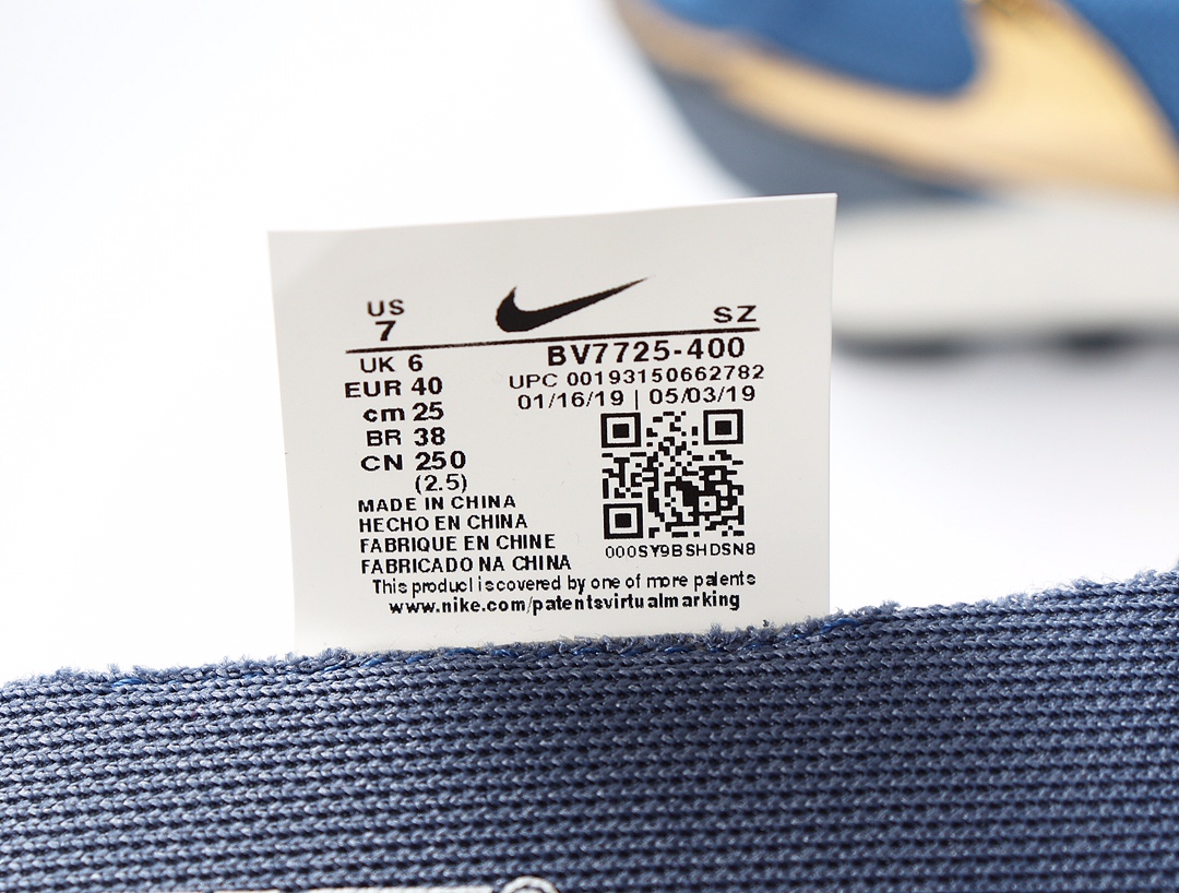 150 Nike Daybreak SP 复古华夫休闲跑步鞋 BV7725-400 宝蓝金 真标原装黑盒