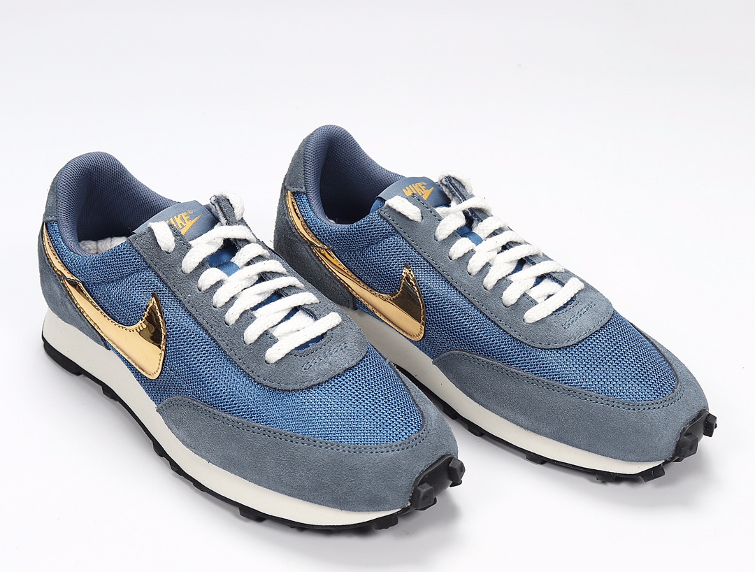 150 Nike Daybreak SP 复古华夫休闲跑步鞋 BV7725-400 宝蓝金 真标原装黑盒