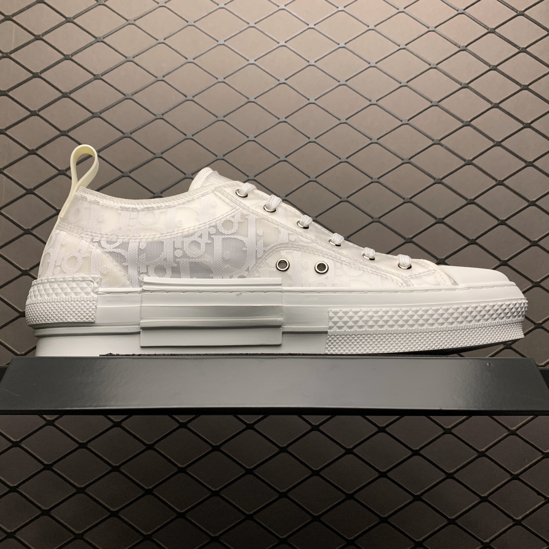 360 最强版本 终端供货 给足优势 Dior B23 Oblique Low Top Sneakers 迪奥“CD重影”全套原装配件