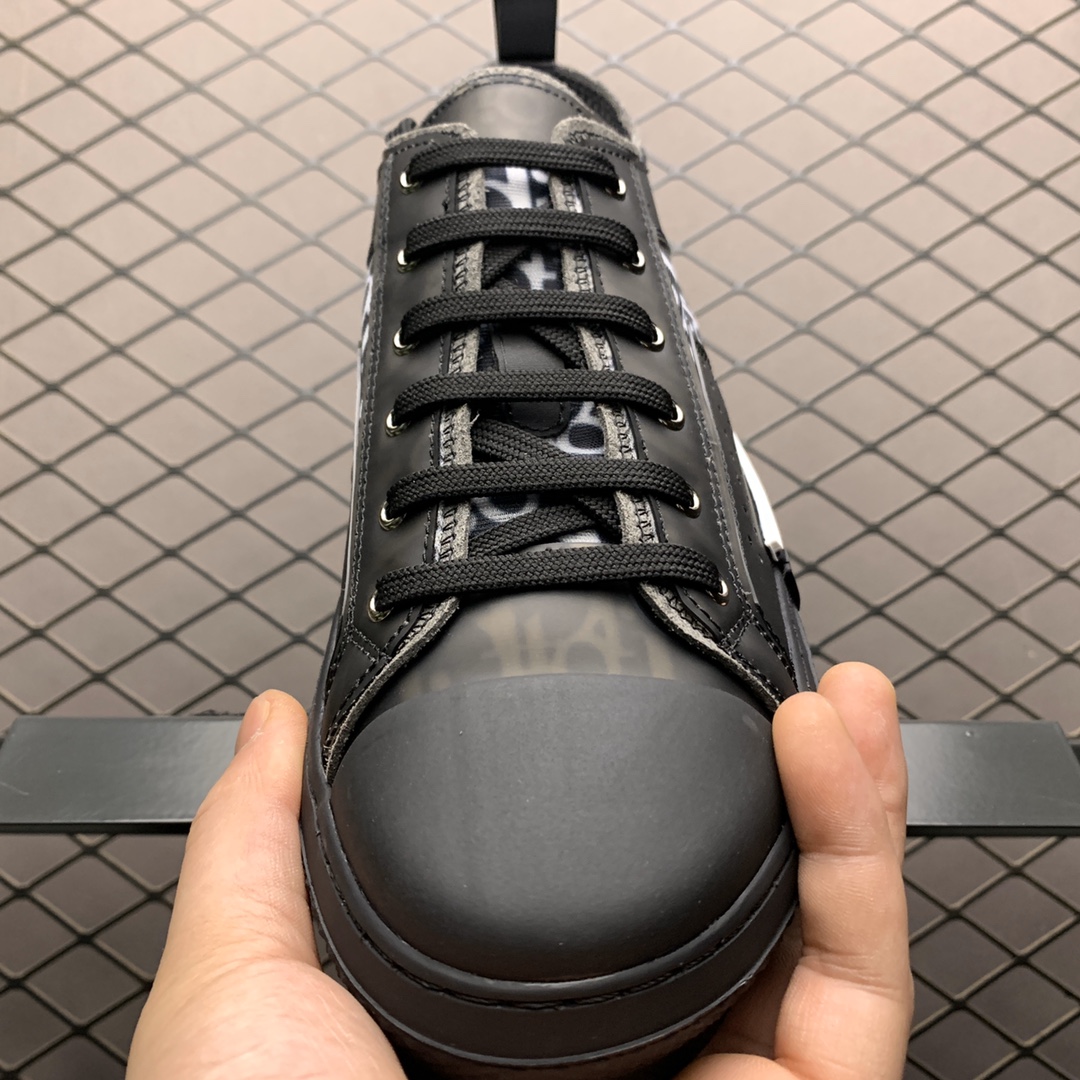 360 最强版本 终端供货 给足优势 Dior B23 Oblique Low Top Sneakers 迪奥“CD重影”全套原装配件