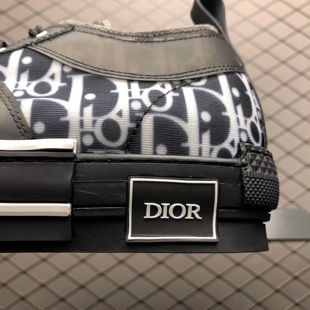 360 最强版本 终端供货 给足优势 Dior B23 Oblique Low Top Sneakers 迪奥“CD重影”全套原装配件
